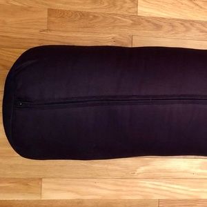 MaxSupport Deluxe Round Large Cotton Yoga Bolster  Pillow (Washable cover)